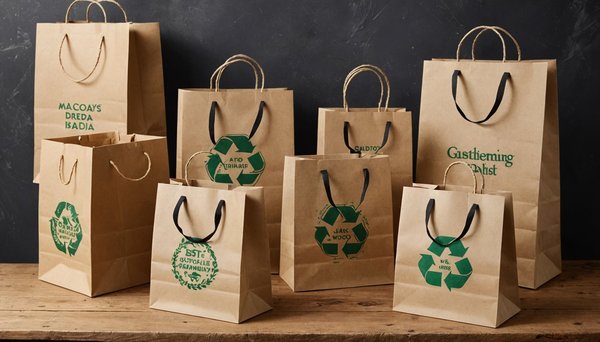 Explore our sustainable gift bags made from recycled paper