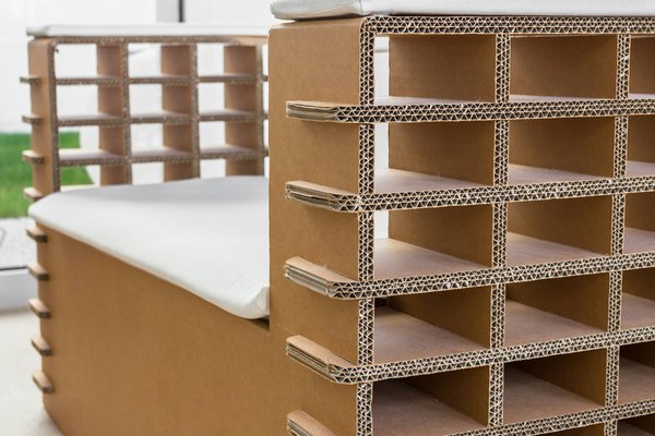 Mobilier en carton : une solution chic et écologique